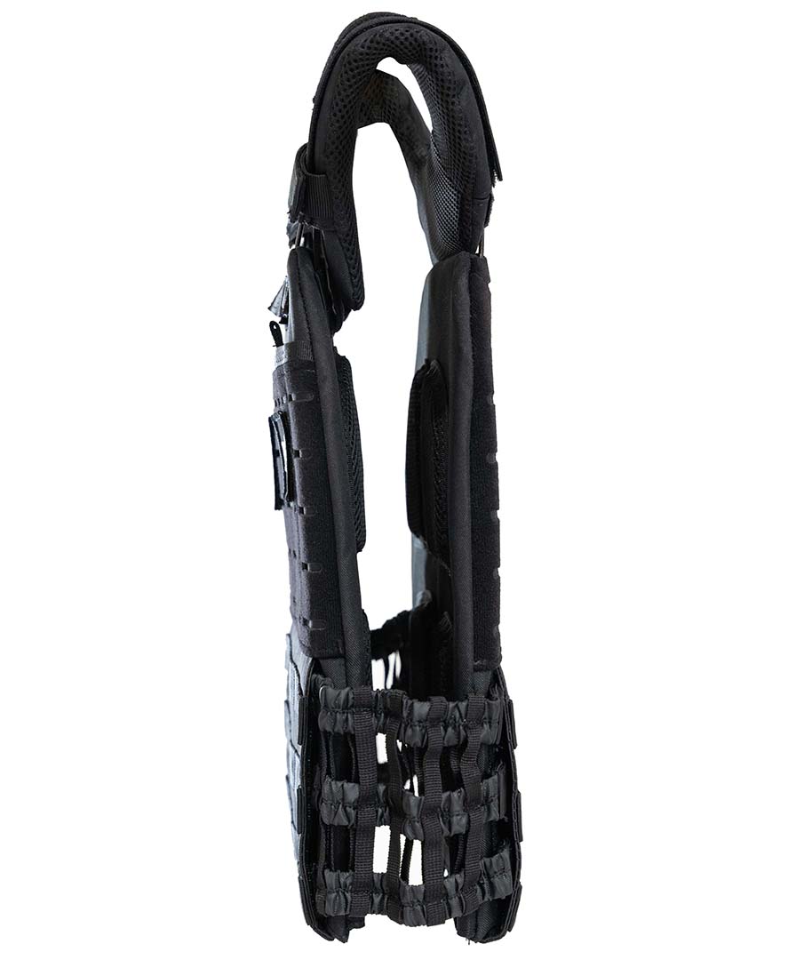 VERVE Tactical Vest Plate Carrier - Black - Image 7