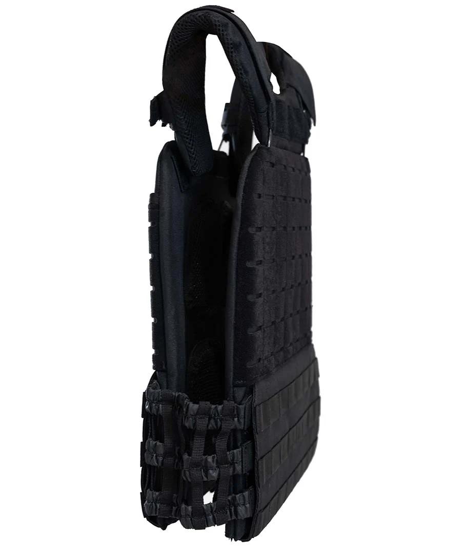 VERVE Tactical Vest Plate Carrier - Black - Image 8