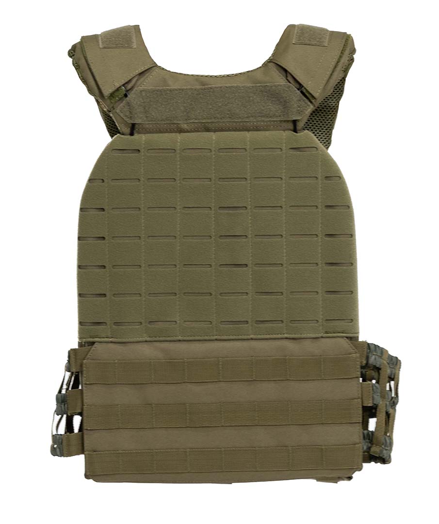 VERVE Tactical Vest Plate Carrier - Green - Image 10