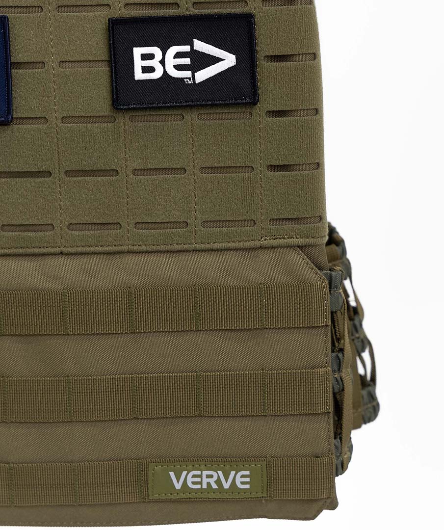 VERVE Tactical Vest Plate Carrier - Green - Image 3