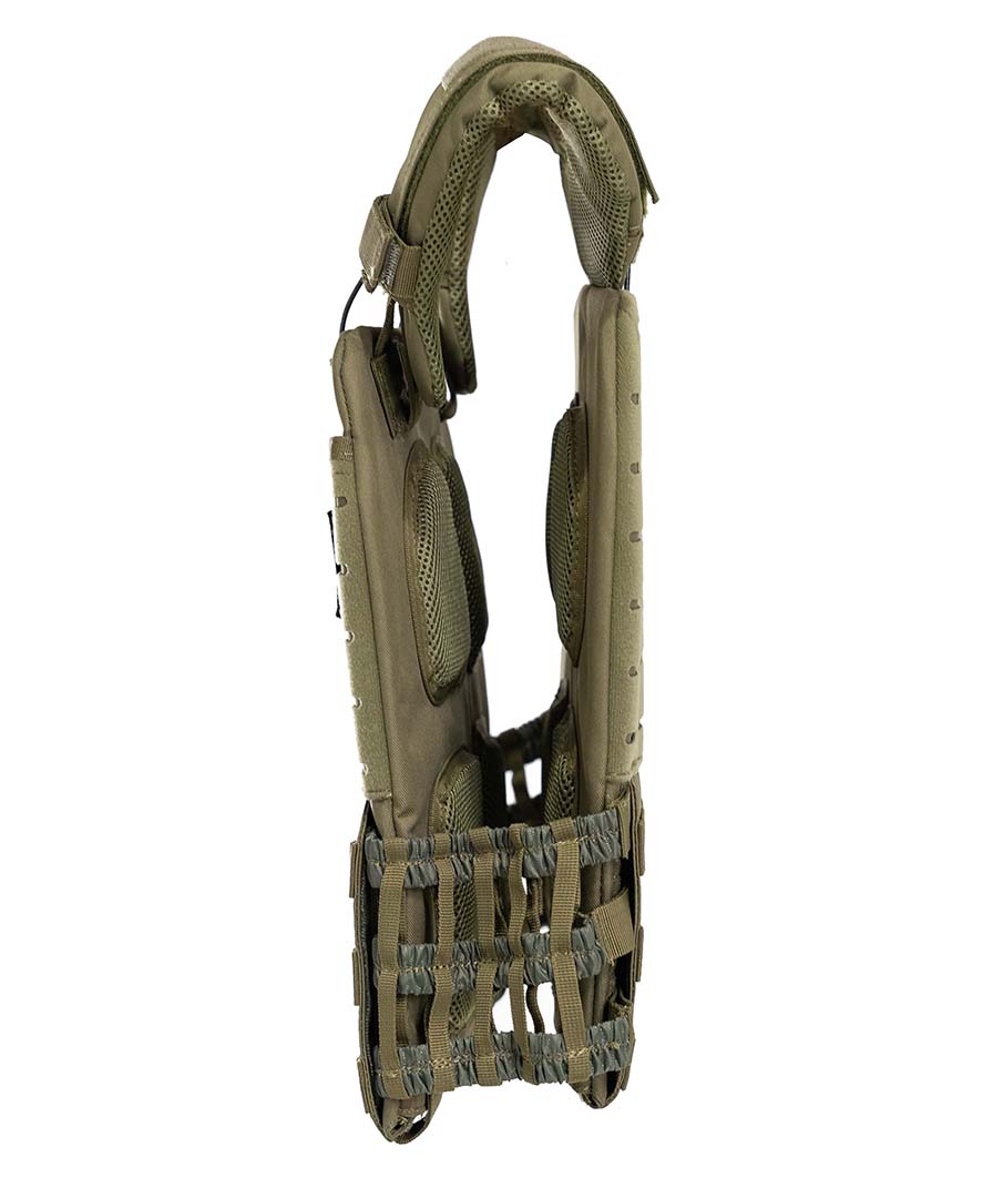 VERVE Tactical Vest Plate Carrier - Green - Image 7