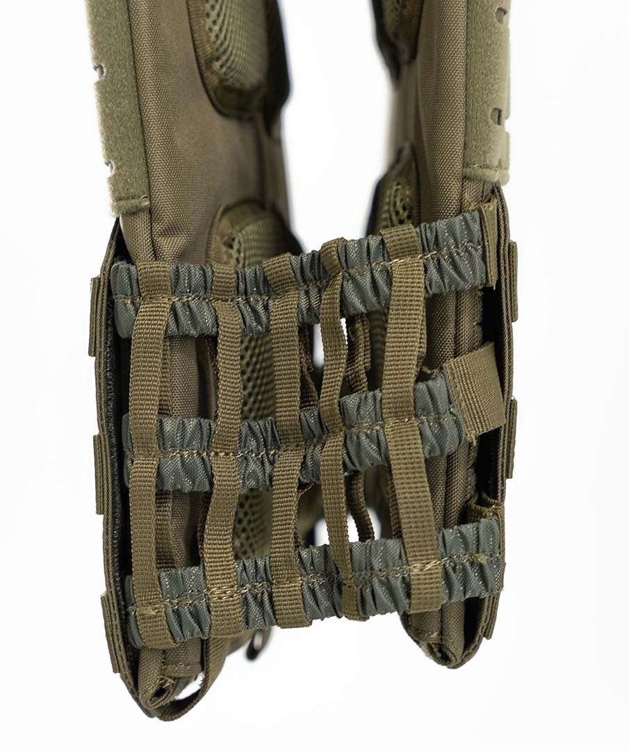 VERVE Tactical Vest Plate Carrier - Green - Image 8