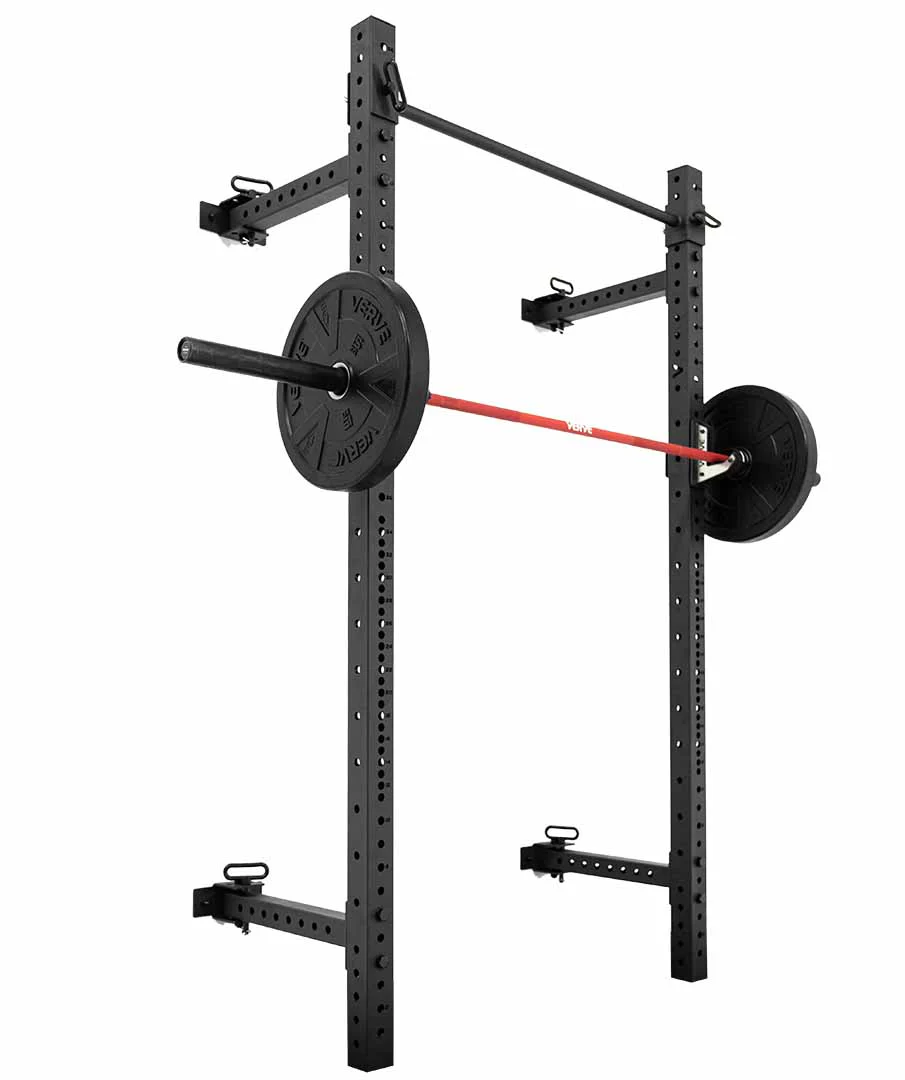 VERVE Wall Mounted Folding Squat Rack - Image 20