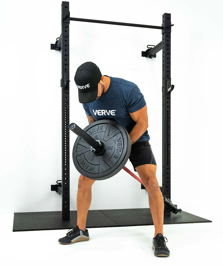 VERVE Wall Mounted Folding Squat Rack - Image 3