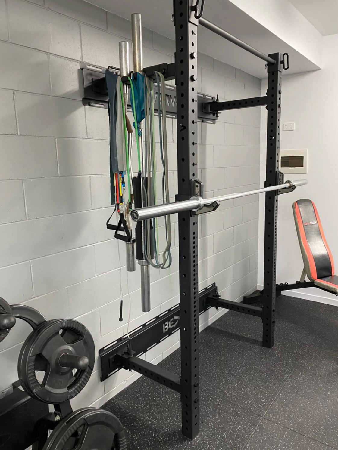 VERVE Wall Mounted Folding Squat Rack - Image 32