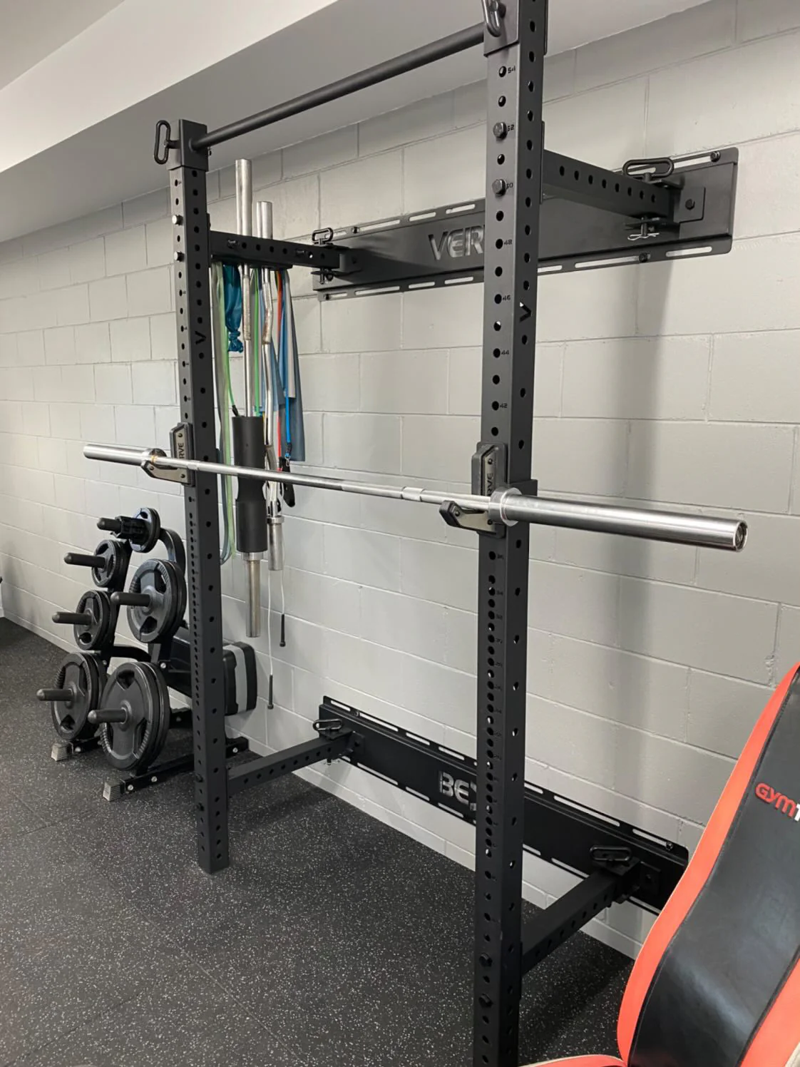 VERVE Wall Mounted Folding Squat Rack - Image 38
