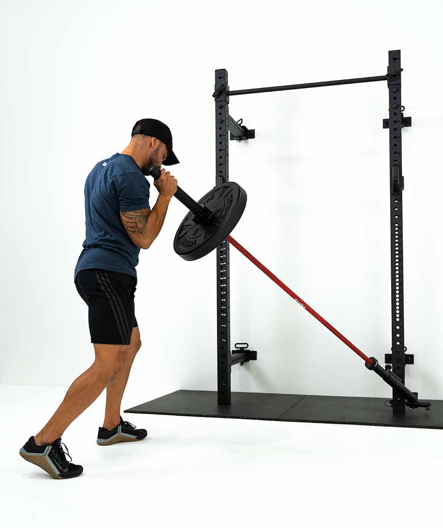 VERVE Wall Mounted Folding Squat Rack - Image 4