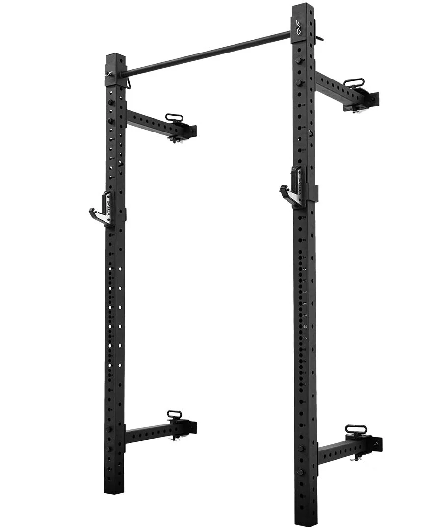VERVE Wall Mounted Folding Squat Rack - Image 5