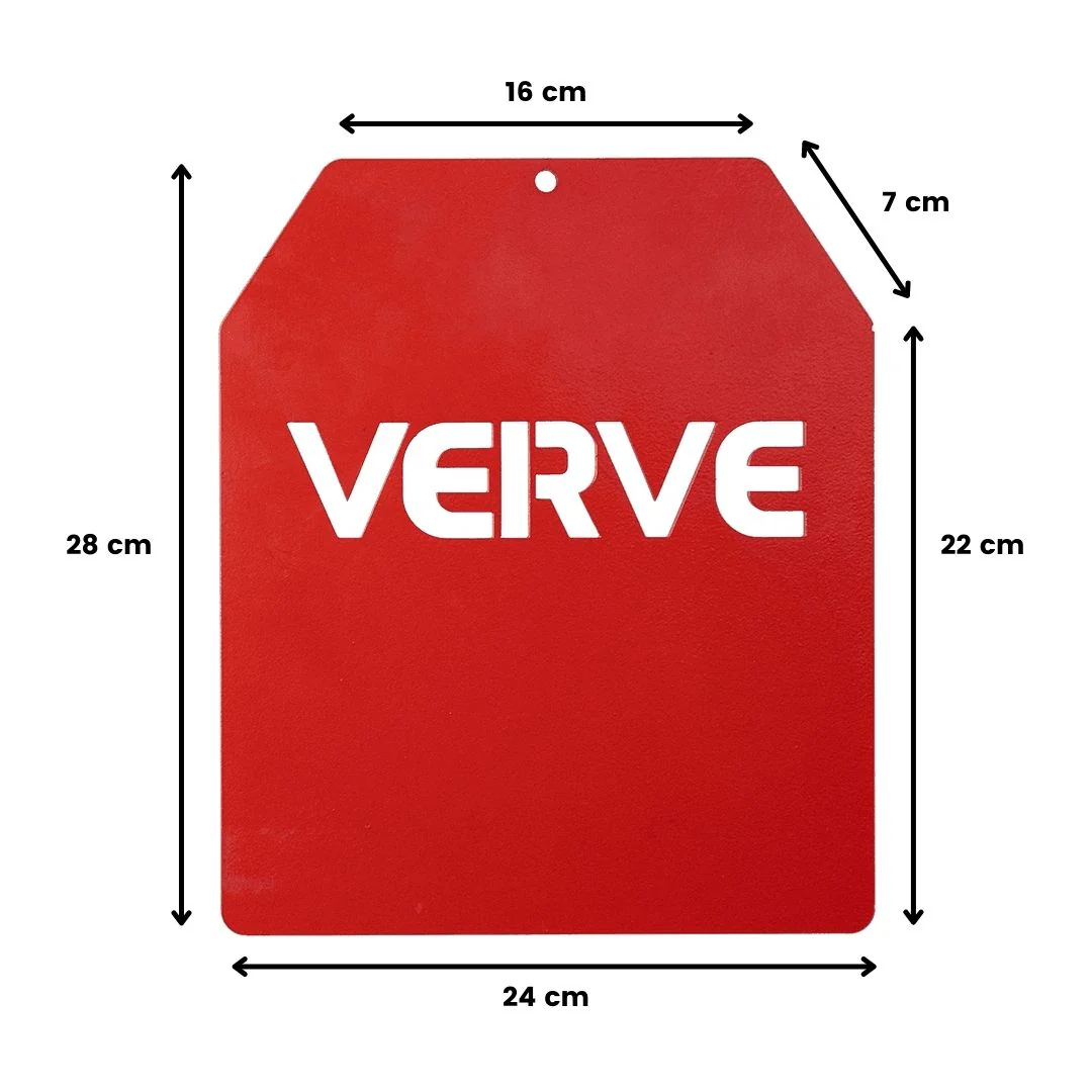 VERVE Weight Plate Inserts - Red - 5lbs (pair of 2) - Image 2