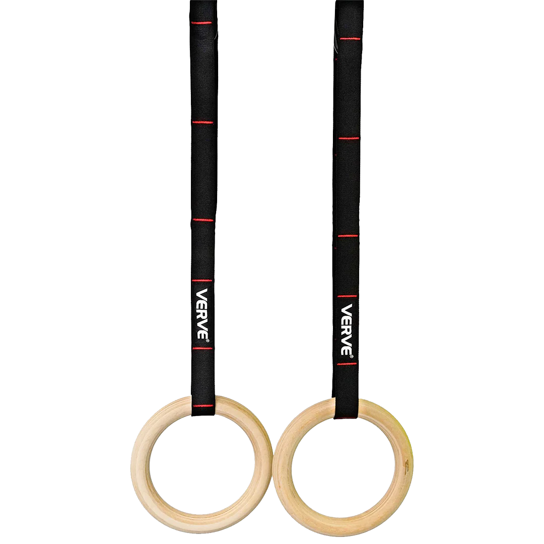 VERVE Wooden Gym Rings