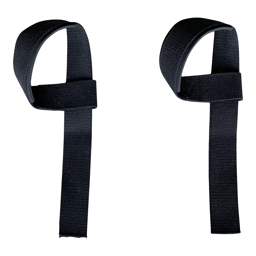 Weight Lifting Straps Black